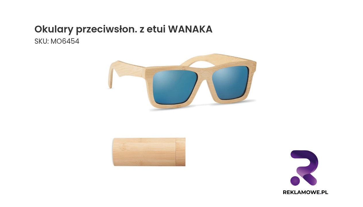 Okulary przeciwsłoneczne WANAKA z etui