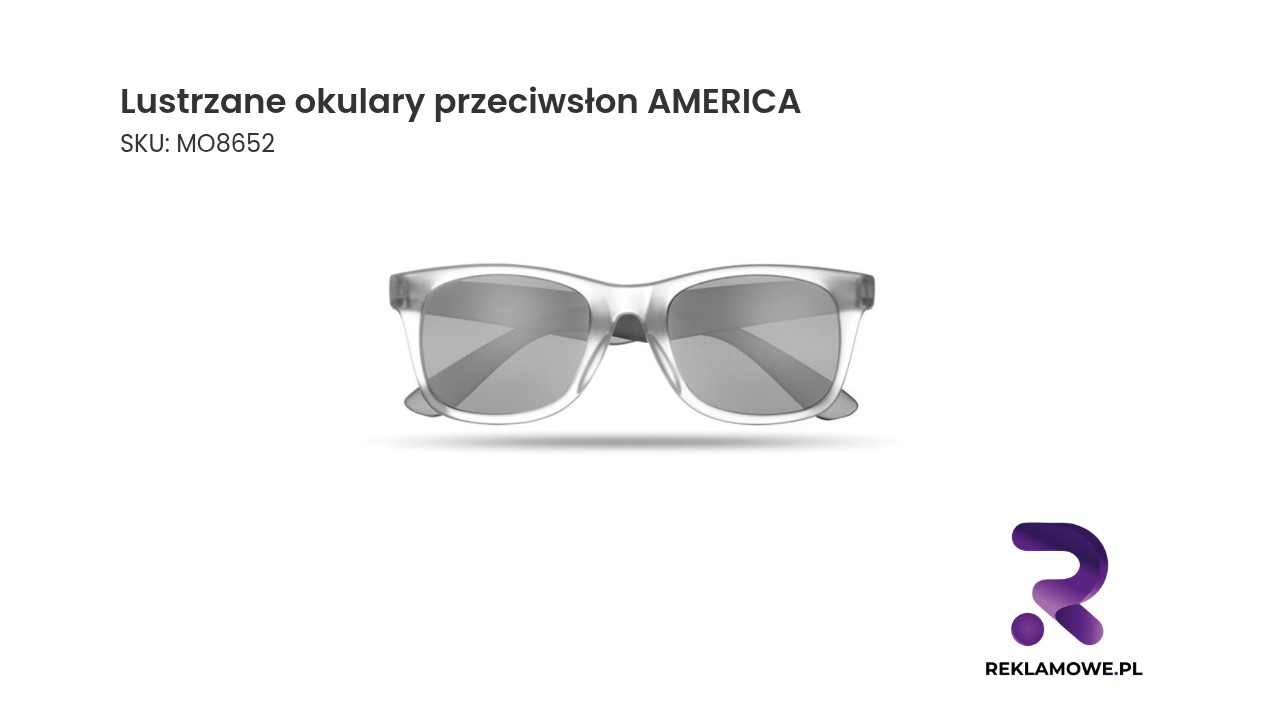 Lustrzane okulary przeciwsłoneczne AMERICA