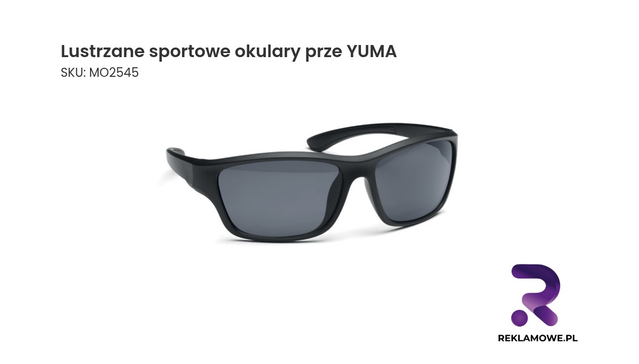 Lustrzane sportowe okulary marki YUMA