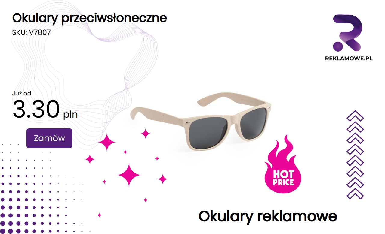 Stylowe okulary przeciwsłoneczne