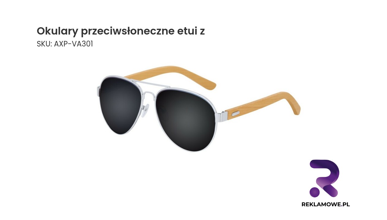 Okulary przeciwsłoneczne z etui